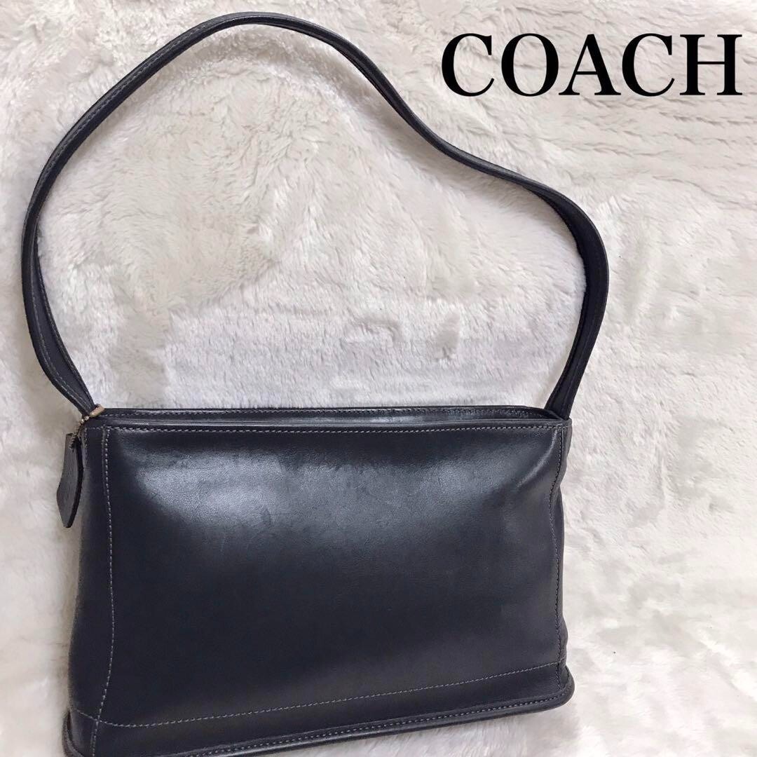 未使用級 黒 vintage coach old straw bag かごバッグ 未使用級 黒 vintage coach old straw bag かごバッグ バッグ