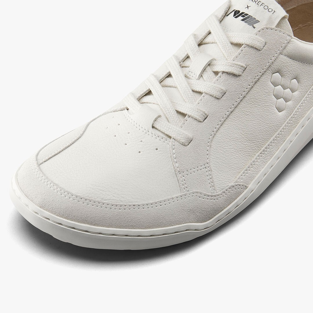 Vivobarefoot Gobi II premium leather Limestone Mens sz 10
