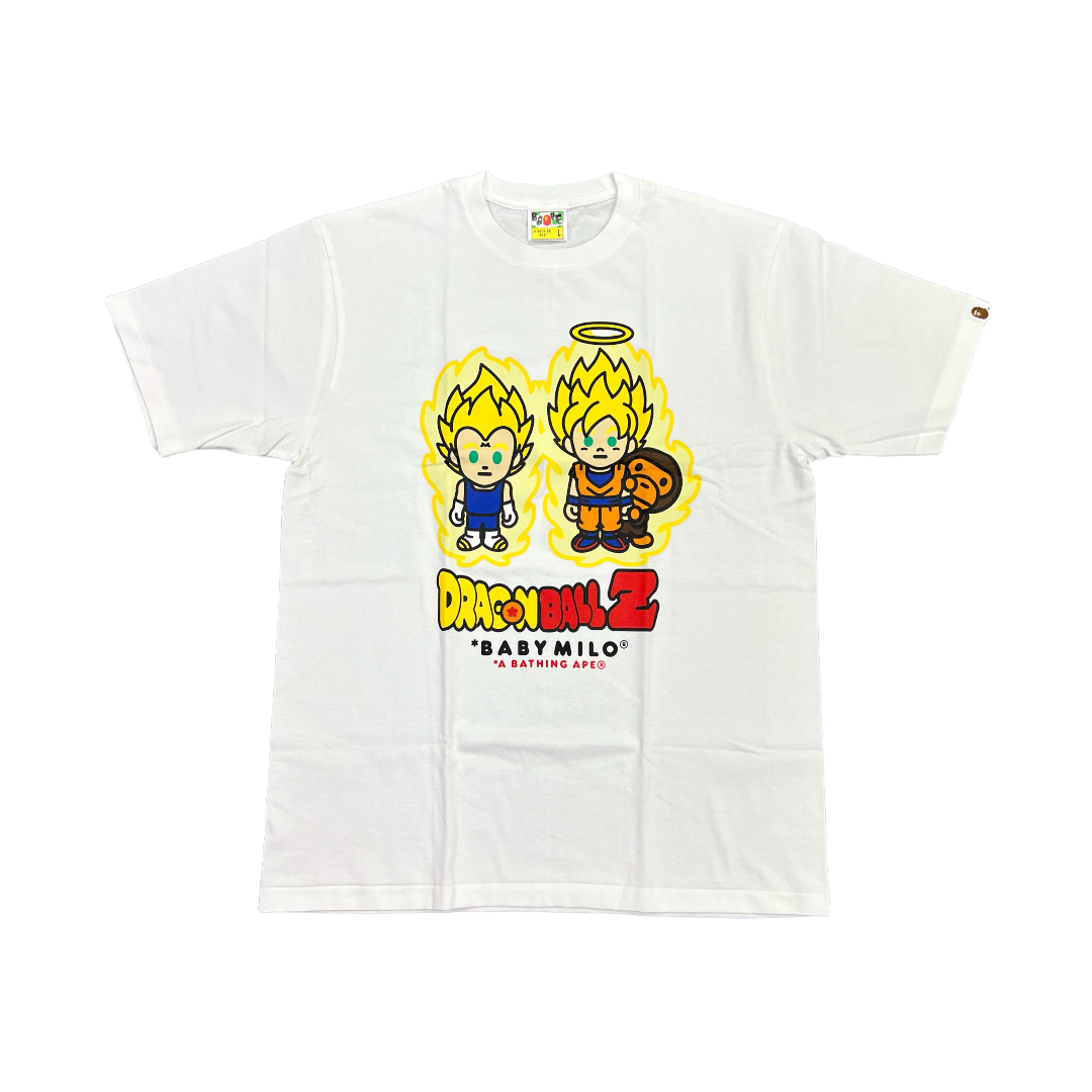 時間指定不可】 GOKU VEGETA APExドラゴンボールZ BATHING A TEE S 白