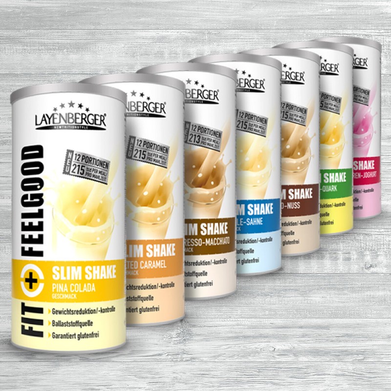 Layenberger Fit+Feelgood Slim Shake 396g Dose 20,18 â¬/Kg DiÃ¤T-Mahlzeit Abnehmen