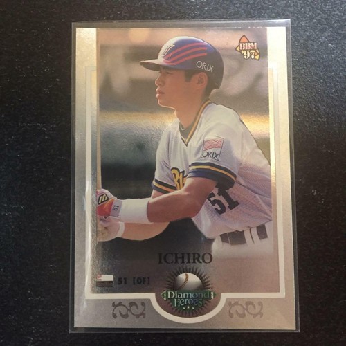 BBM97 ダイヤモンドヒーローズ　イチロー　インサートカード 超希少】PSA6 1997 BBM GOLD イチロー ダイヤモンドヒーローズ