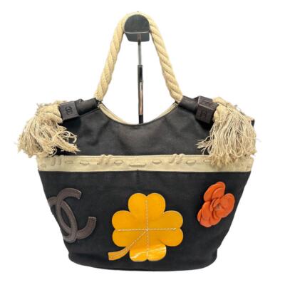 CHANEL（okima） Chanel Multicolor CC Embroidered Sequin And Metallic Silver