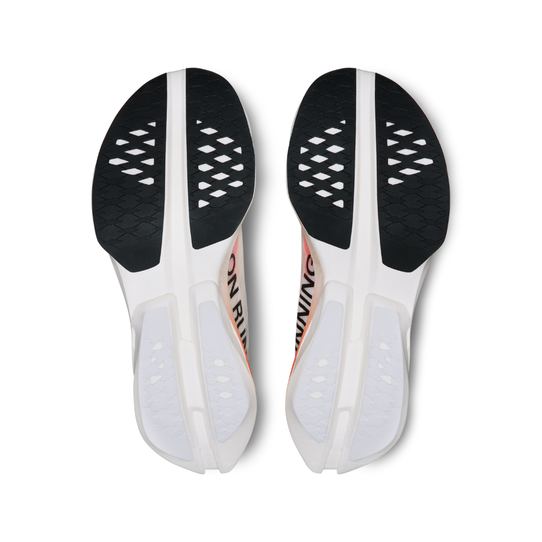 Pre-owned On Mens  Running Brand White/flame Cloud Cloudboom Strike Oc Shoes 2024