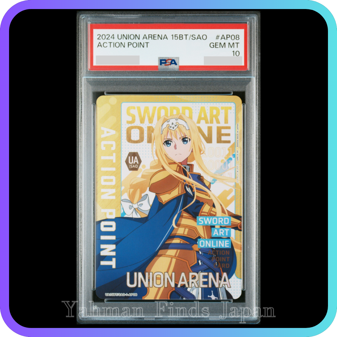 PSA 10 UNION ARENA SAO Alice S Thirty Action Point AP08 PSA 10 UNION ARENA SAO Alice S Thirty Action Point AP08