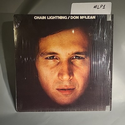 Don McLean Chain Lightning Record Vinyl LP Album 