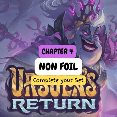 Disney LORCANA Ursula's Return You Pick - Complete Your Set (All Non-Foil)
