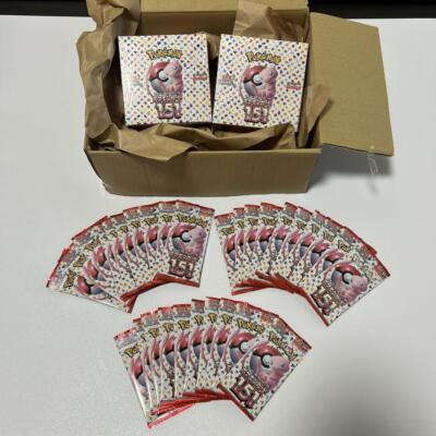 151 2BOX分　40パック 🌸Pokémon Card 151 2BOX (2 unopened shrink packs) 30 pack