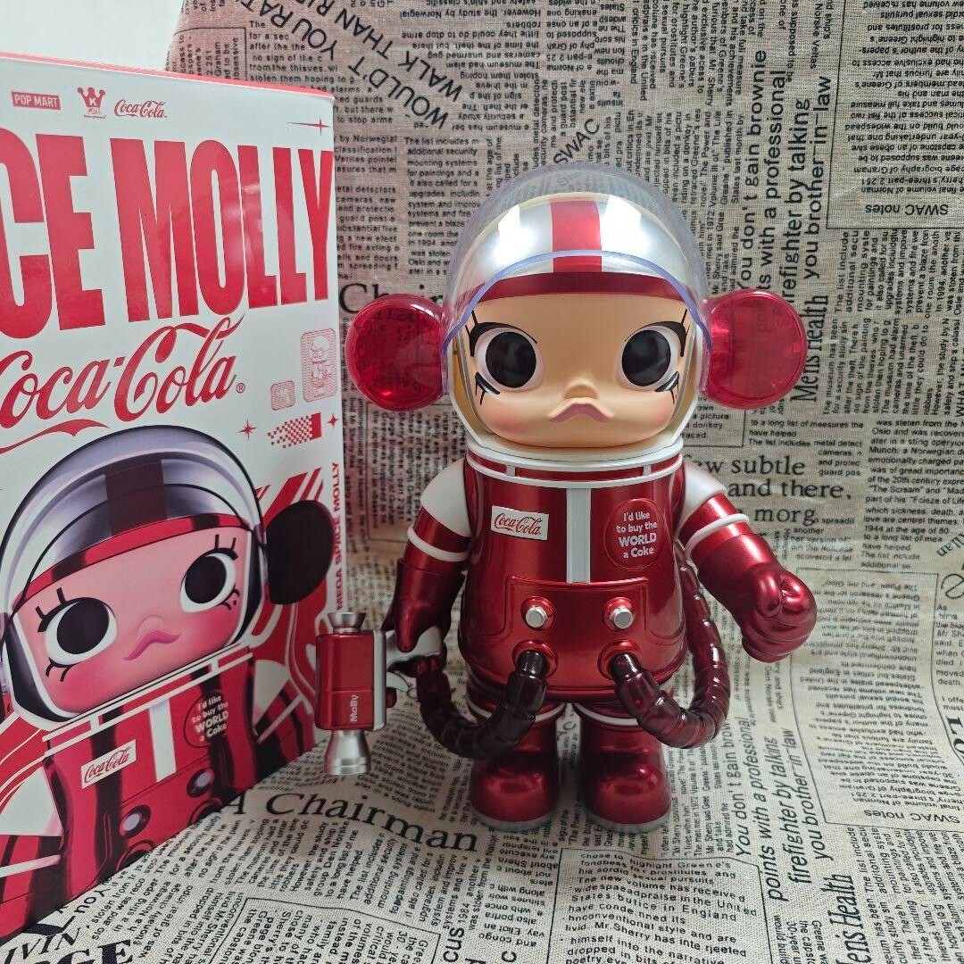 その他 POPMART MEGA SPACE MOLLY 400% COCA-COLA Pop Mart MEGA SPACE MOLLY 400% TEAM Coca Cola 3.0 Sealed