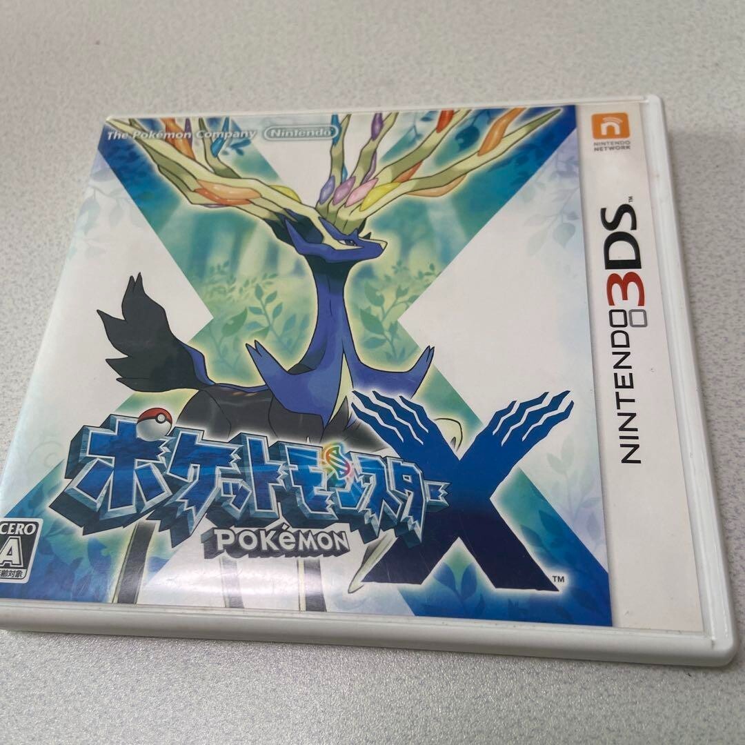 ニンテンドー3DS - ぽてぷ DS75 Nintendo 3DS Pokemon X Japanese version with Box 3DS