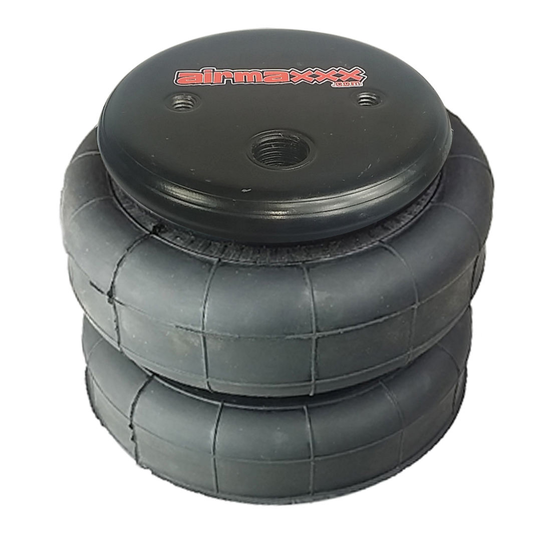 airmaxxx 4 2500 lb Bags Standard 1/2"npt Single Port Air Springs fbss Suspension