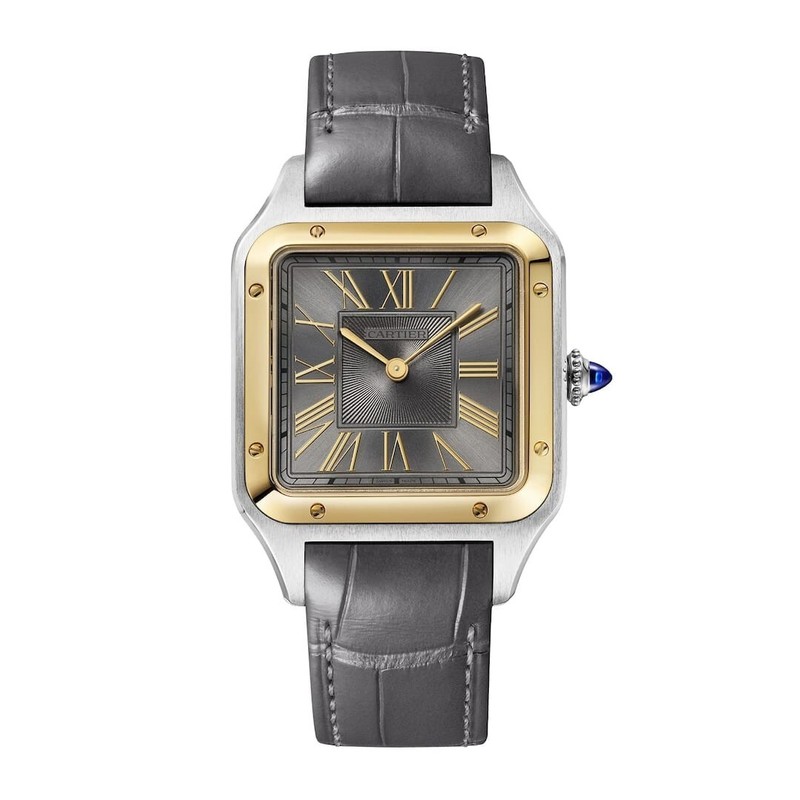 Cartier Santos Dumont Large 18k Yellow Gold Bezel W2SA0028