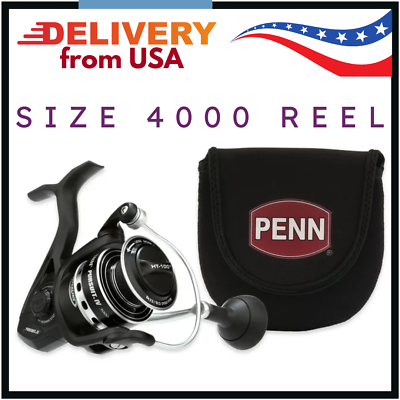 Delivery from USA! PENN Pursuit IV Spinning Reel Kit Size 4000 with Reel  Cover