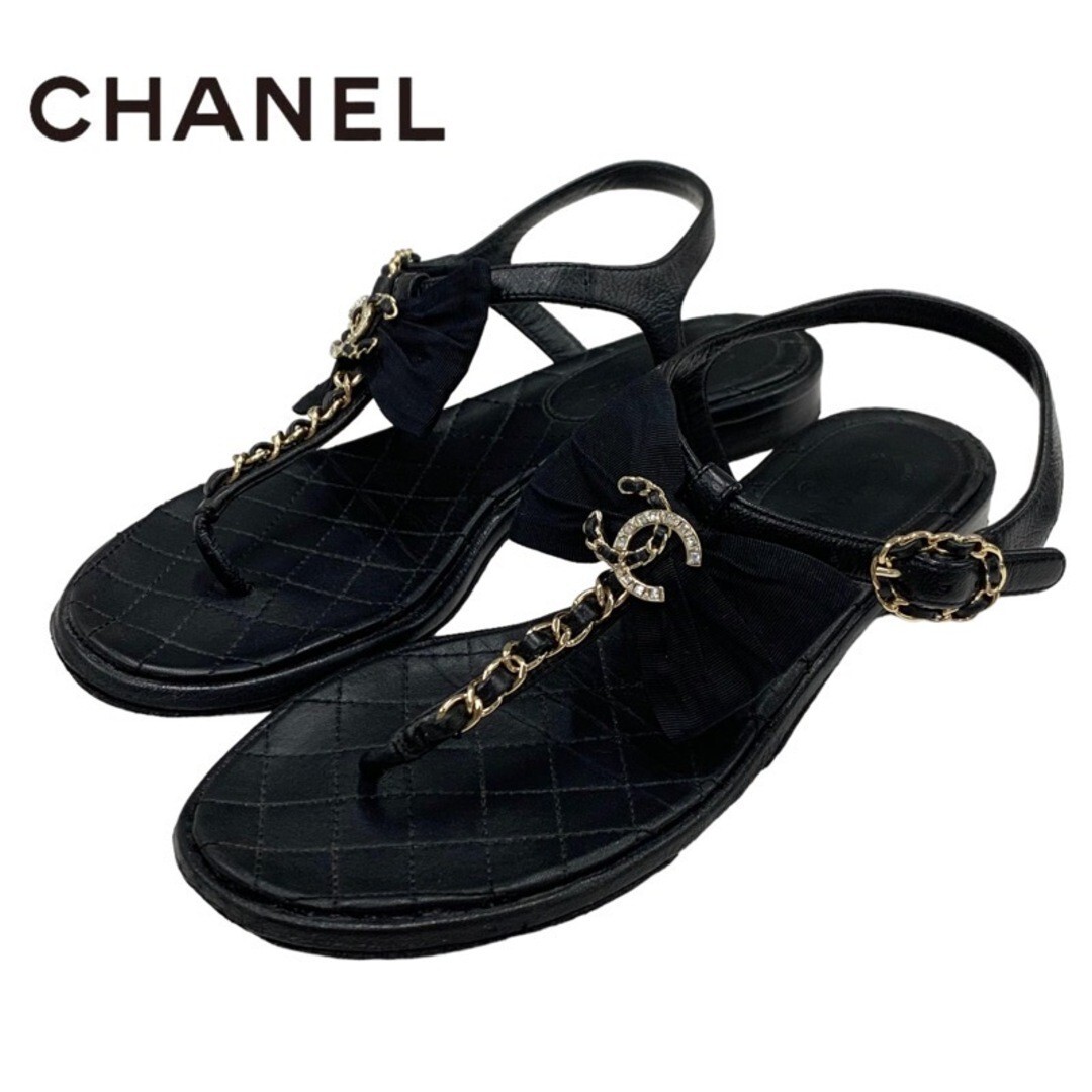 CHANEL ミュール　サンダル　35 1/2 CHANEL/サンダル/ミュール/35 1/2
