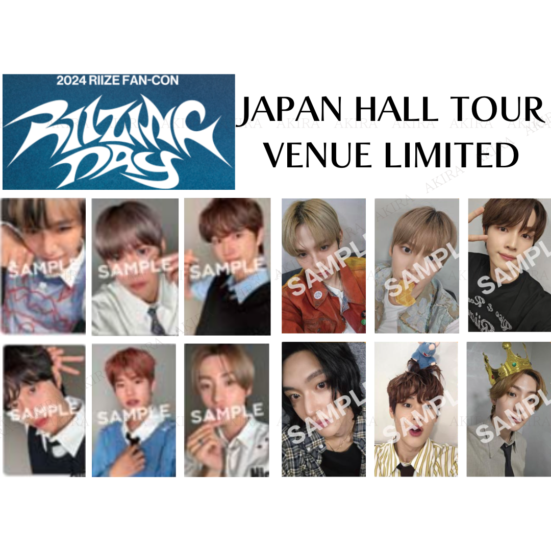 RIIZE FAN-CON 'RIIZING DAY' JAPAN HALL TOUR VENUE LIMITED RIIZE FAN-CON 'RIIZING DAY' JAPAN HALL TOUR VENUE LIMITED