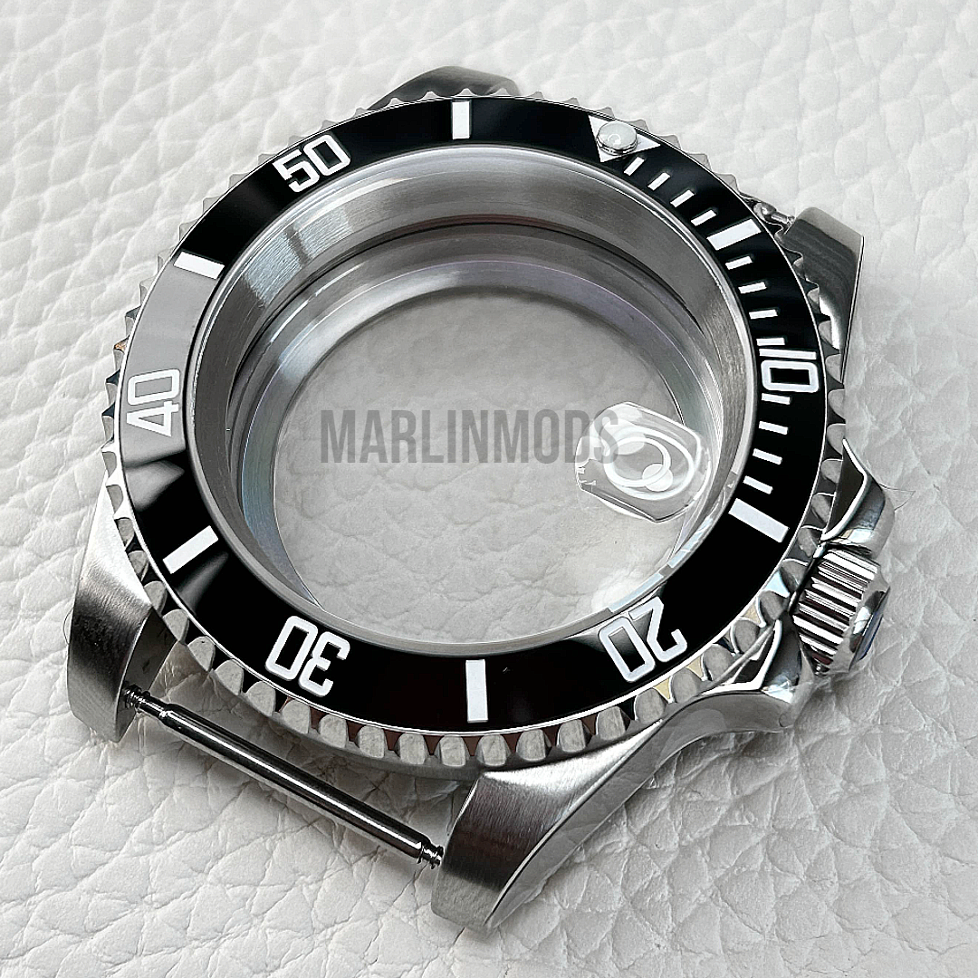 200M Waterproof 40mm SUB Dive Watch Case for NH35A NH34 GMT 120 Clicks Sapphire