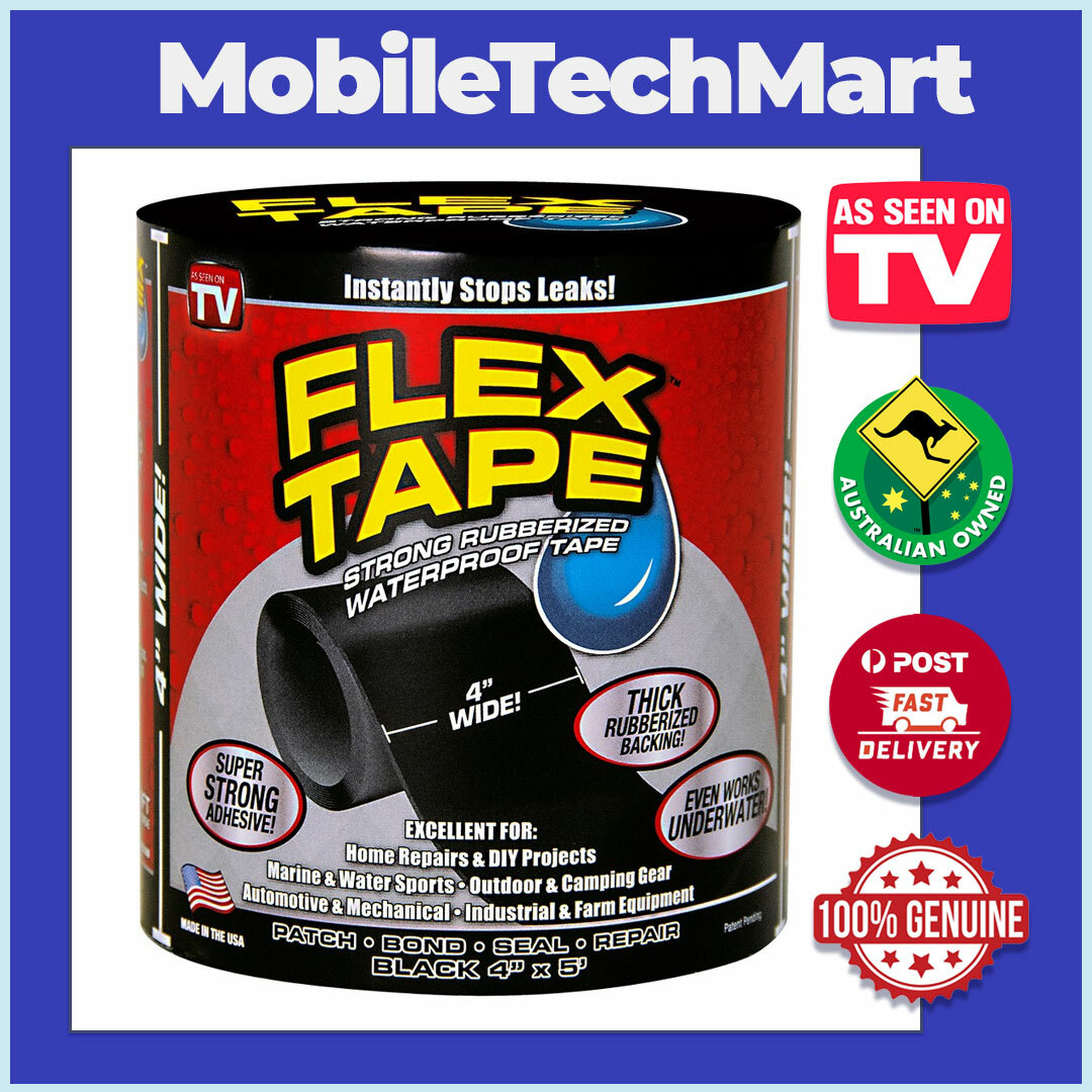 FLEX TAPE AS SEEN ON TV Super Strong Rubberised WaterProof Adhesive