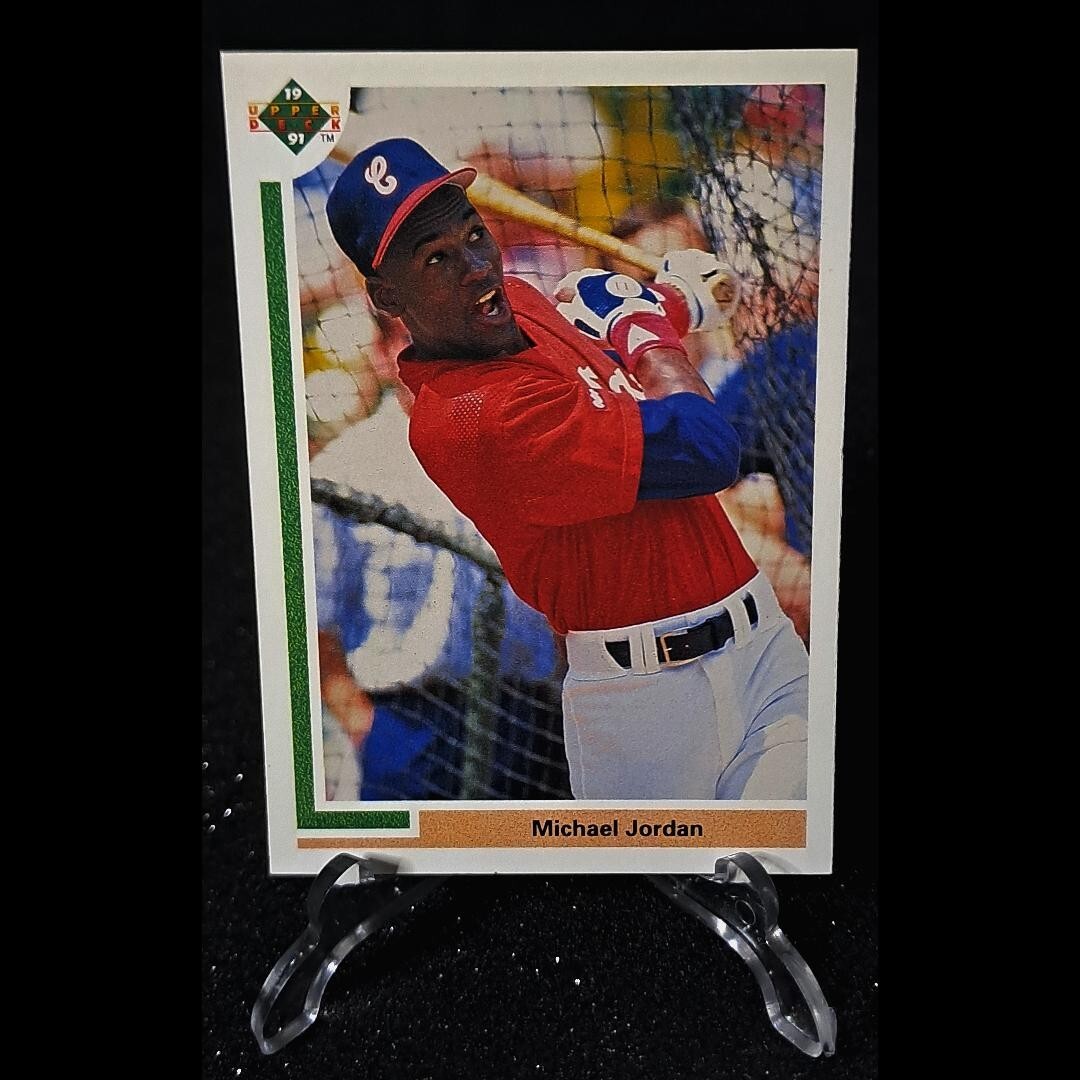 マイケルジョーダンMLBルーキーカード1991年 Amazon.com: 1991 Upper Deck Short Print Baseball #SP1