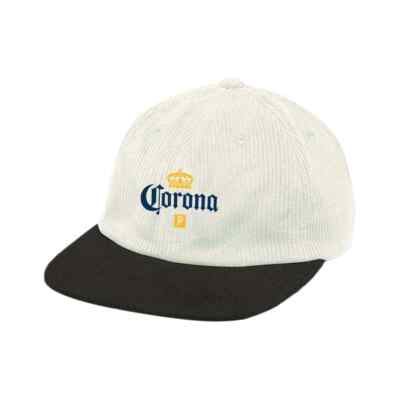 

Бейсболка Primitive Apparel x Corona Snapback (черная/белая) с 5 панелями, Black/white