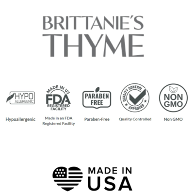 Brittanie's Thyme Pure Organic Olive Oil Castile Liquid Soap Refill, 1 Gallon |