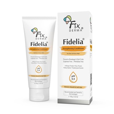 Fixderma Fidelia Strengthening Conditioner With Shea Butter & Wheat Protein 100g