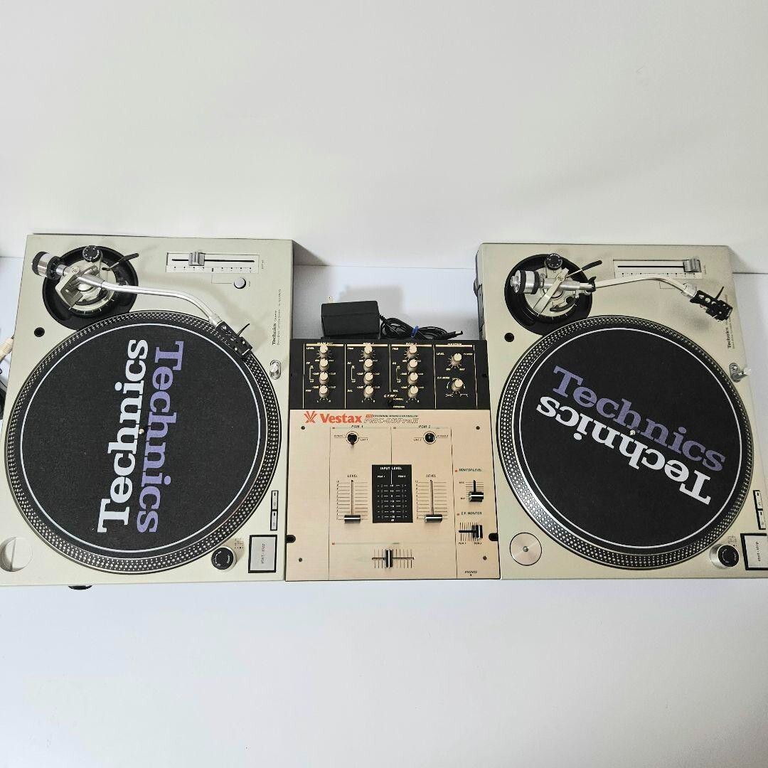 Technics SL-1200MK5G&Vestax PMC-05ProⅢ Turntable Technics SL-1200 MK3D set mixer Vestax PMC-05 Pro