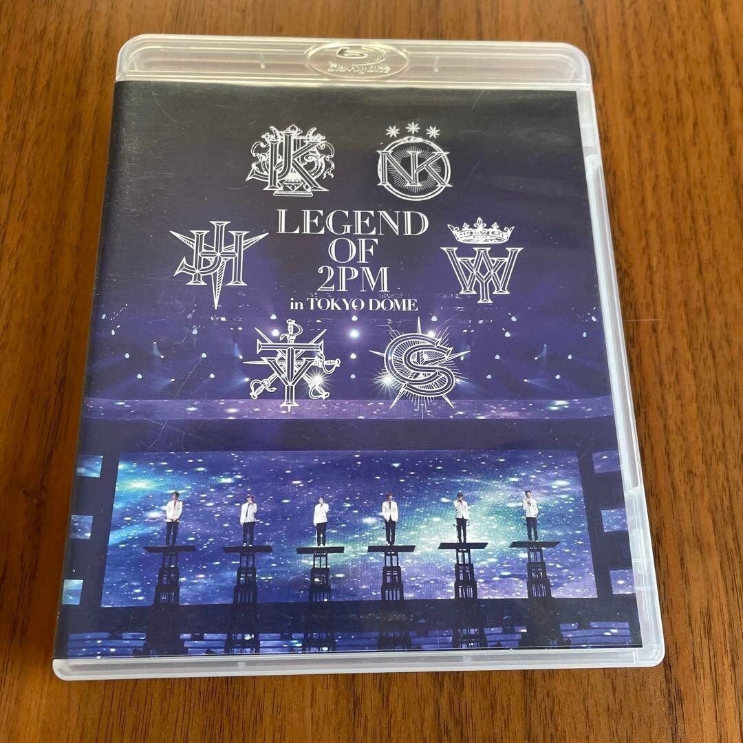 2PM完全生産限定Blu-ray New 2PM LEGEND OF 2PM in TOKYO DOME Blu-ray Japan BVXL-38
