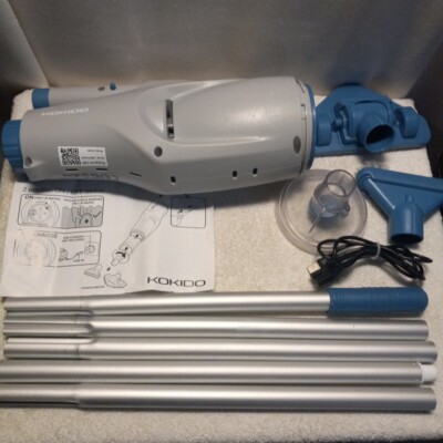 KOKIDO XtroVac 110 2024 Upgraded Cordless Pool Handheld Vacuum Cleaner Only