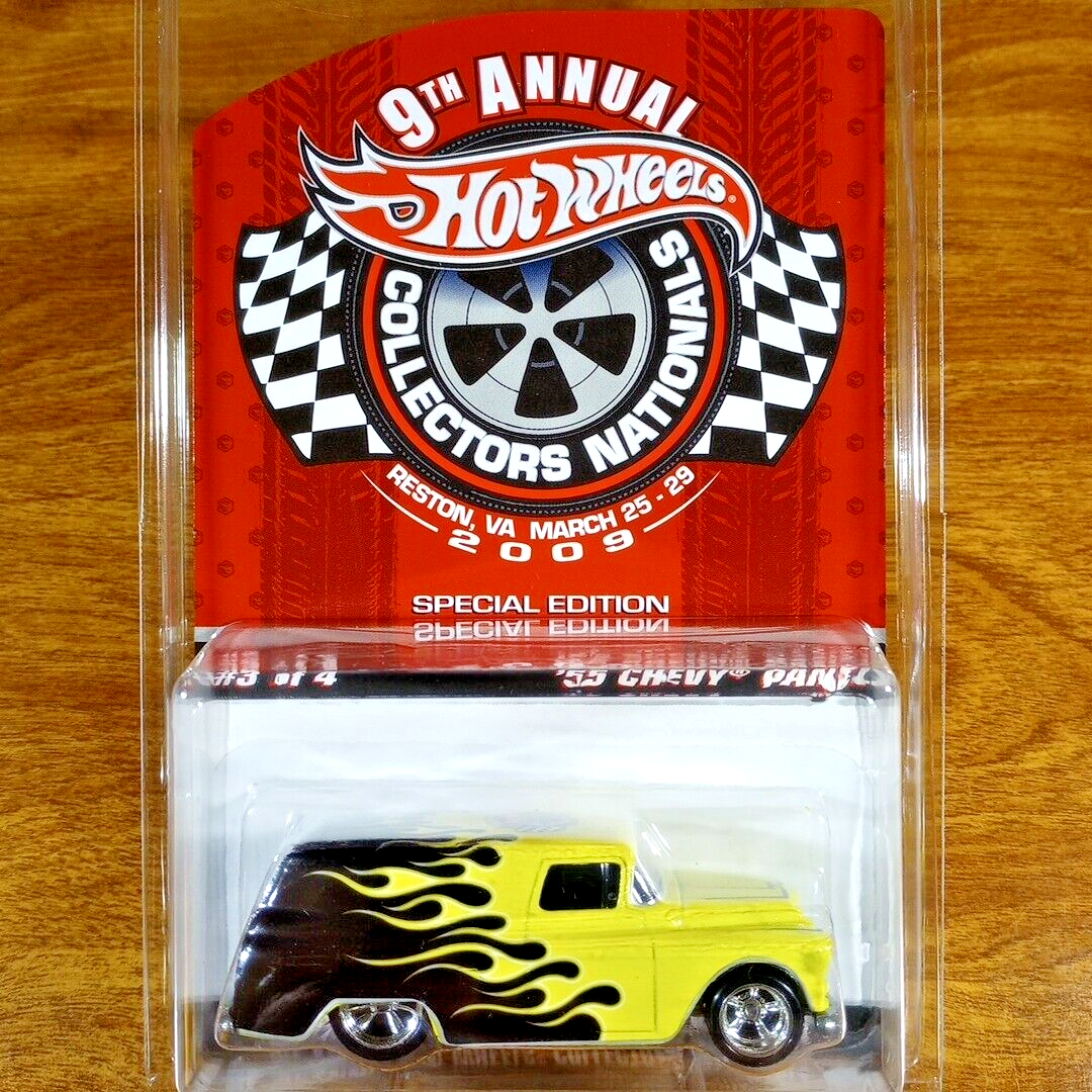 ★入手困難)'55 Chevy Panel Real Riders RLC限定 Hot Wheels RLC Real Riders '55 Chevy Panel 3598/11000 Blue