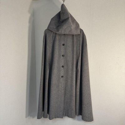 Vintage 60'S Wool Hooded Poncho Cape Women's #EC CZB | eBay