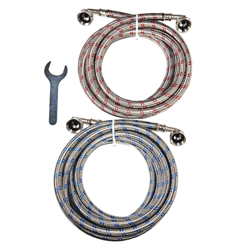 S-Configuration - Double-Sided 90 Degree Elbow Connections - Stainless Steel