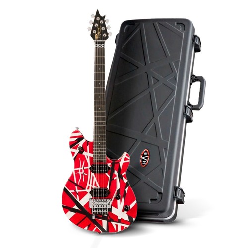 EVH Striped Red with Black Stripes ギター Amazon.com: EVH Striped Series - Red with Black Stripes