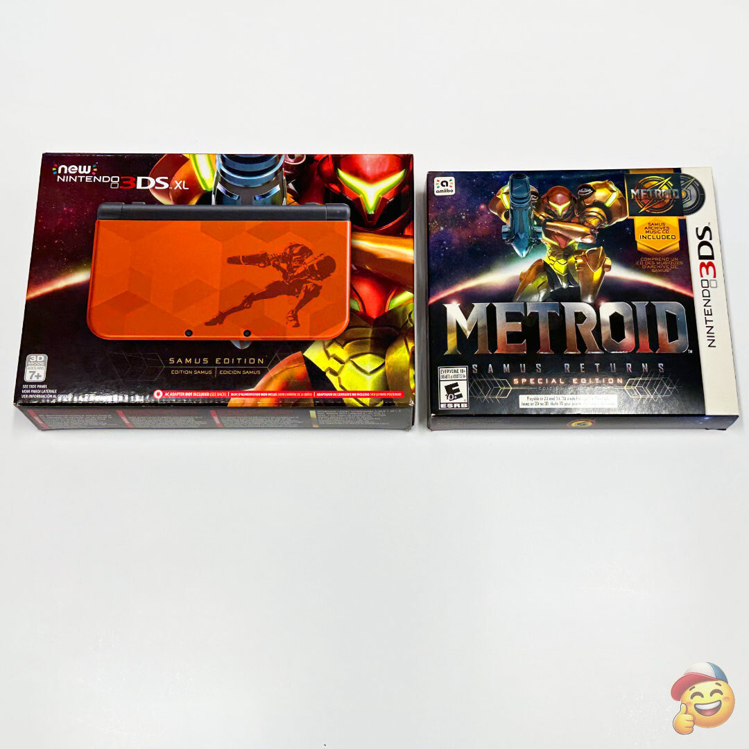 Metroid Samus Returns New Nintendo 3DS XL Console & Game