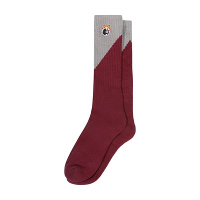 Мужские тканые носки The Hundreds Reflex Crew Socks (бордовый)