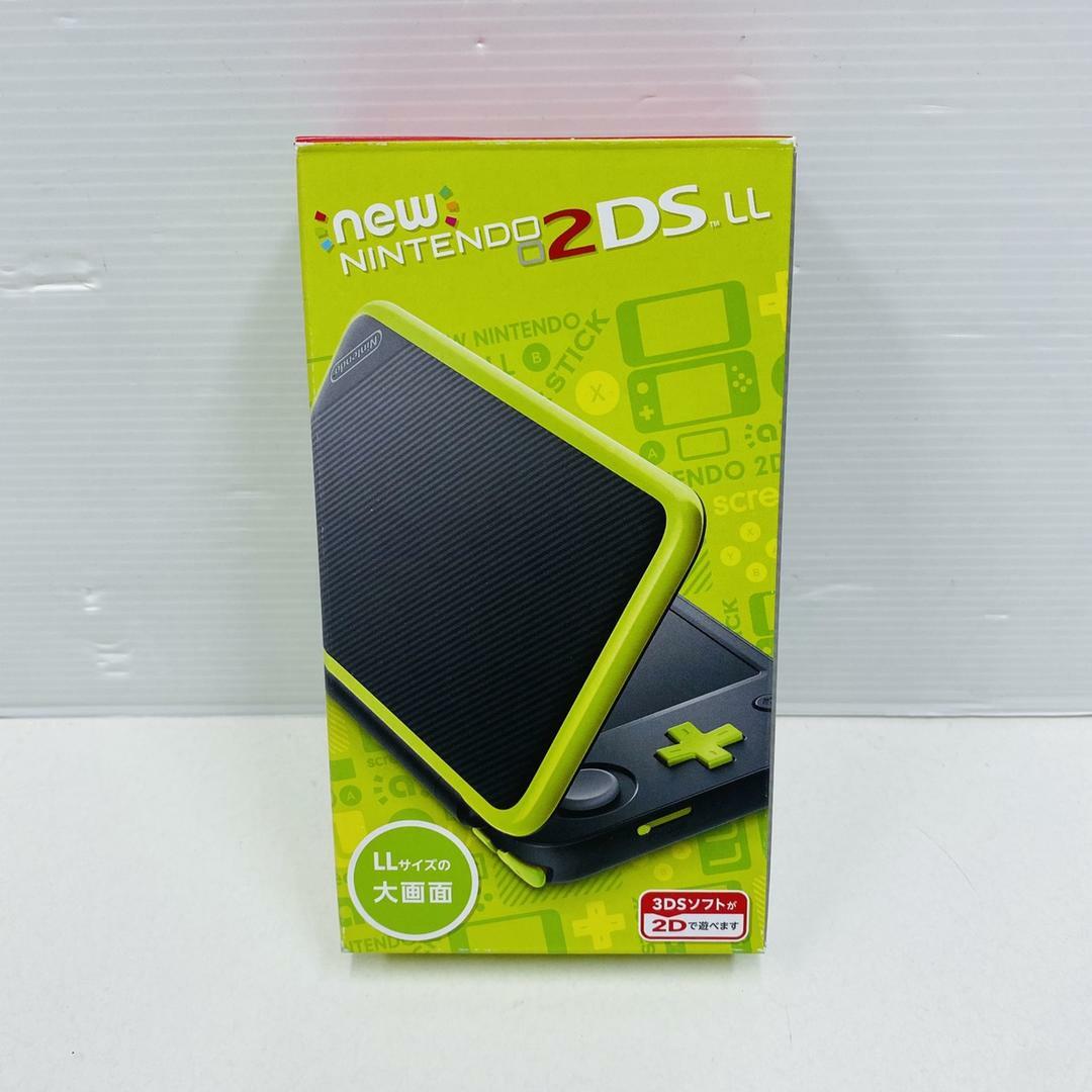 Nintendo 2DS (XL) LL Black × Lime Game Console 2017 Limited