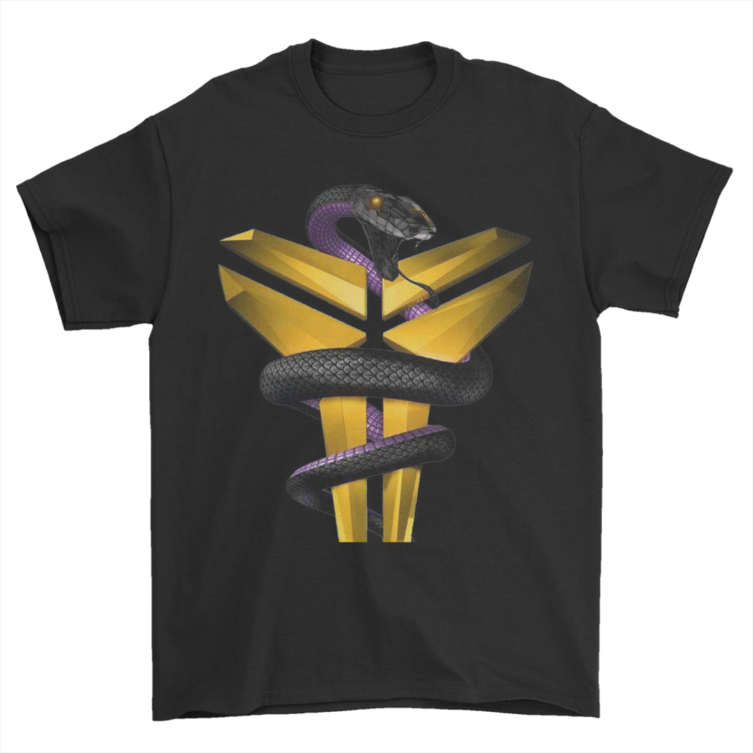 Black Mamba t shirt limited edition kobe bryant los angeles lakers collectible
