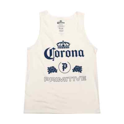 

Майка Primitive Apparel x Corona Heritage II (белая) Футболка без рукавов, Белый