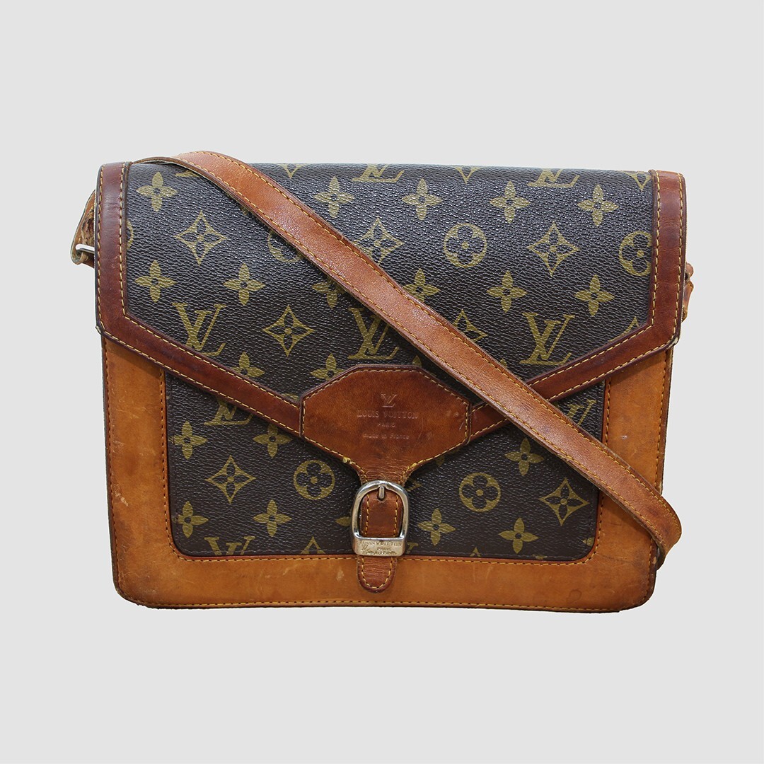 1970年代　Louis Vuitton ボストンバッグ (アンティークAA) 中古・古着通販】LOUIS VUITTON (ルイ ヴィトン) ボストンバッグ