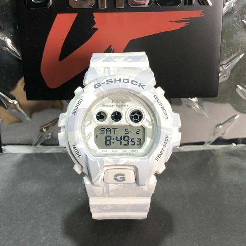 Pre-owned Casio Gd-x6900mc-7 G-shock Camouflage Series Big Size Men's Watch