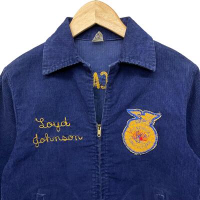 50s 60s FFA ジャケット TALON オリジナル 40 フェード◎ 50'S FFA Jacket Talon Zip Length53cm Vintage | eBay
