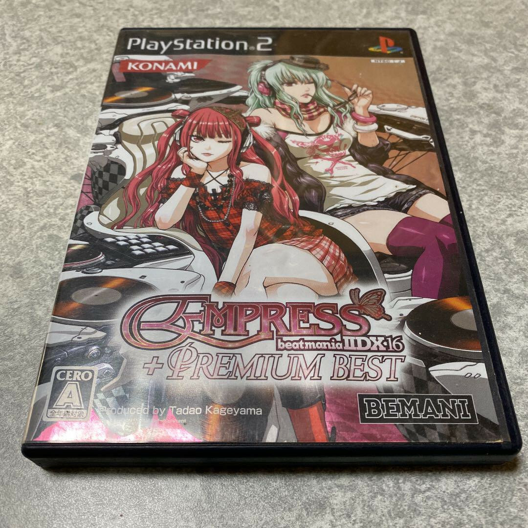 PS2 beatmania IIDX 16 Empress + Premium Best Playstation 2