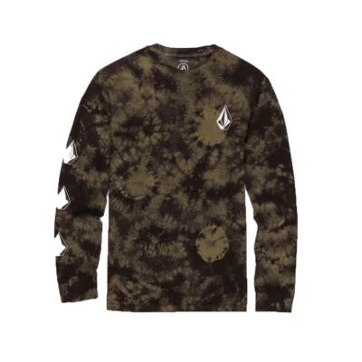 

Футболка с длинным рукавом Volcom Iconic Stone Dye (военный), Military