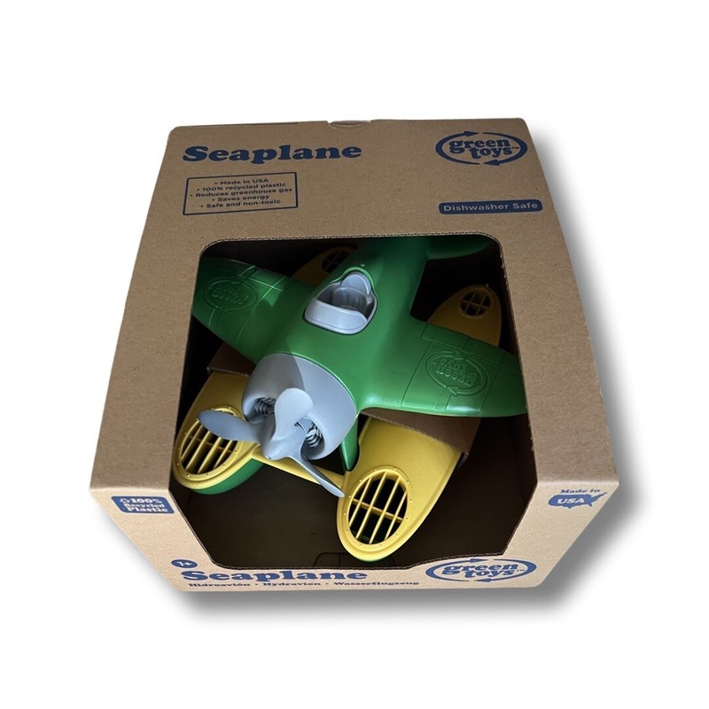 Green Toys 10" Recycled Plastic Sea Water Plane Airplane Floats