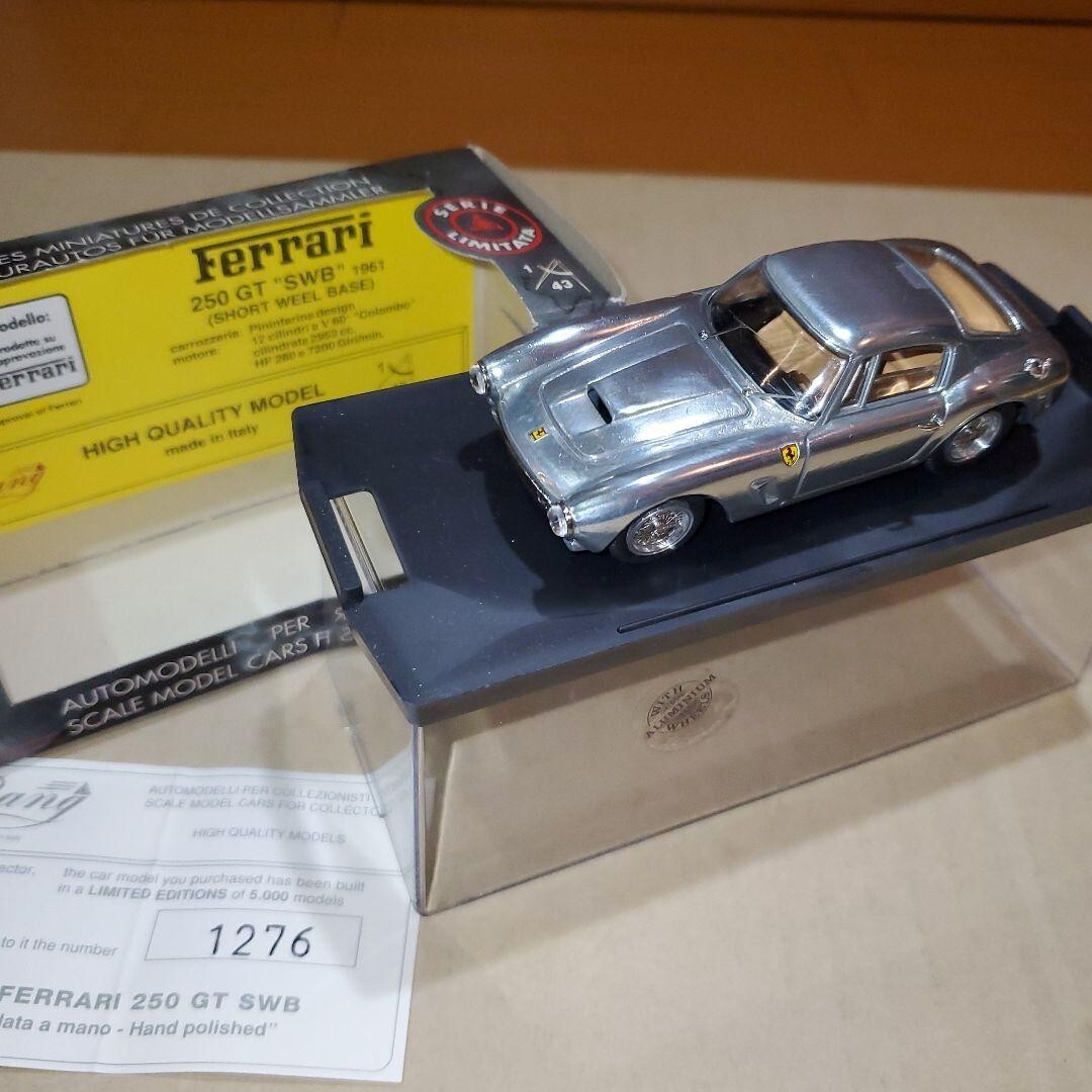Bang Ferrari 250 SWB 1/43 赤 Bang 1/43 Scale Diecast 424 - Ferrari 250 TDF Prova - Red | eBay
