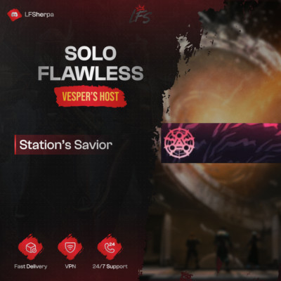 Solo Flawless Vesper's Host | Exclusive Emblem | Xbox PSN PC | Final Shape