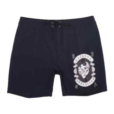 

Плавки RVCA Benj Skull (черные) Шорты для плавания, Черный