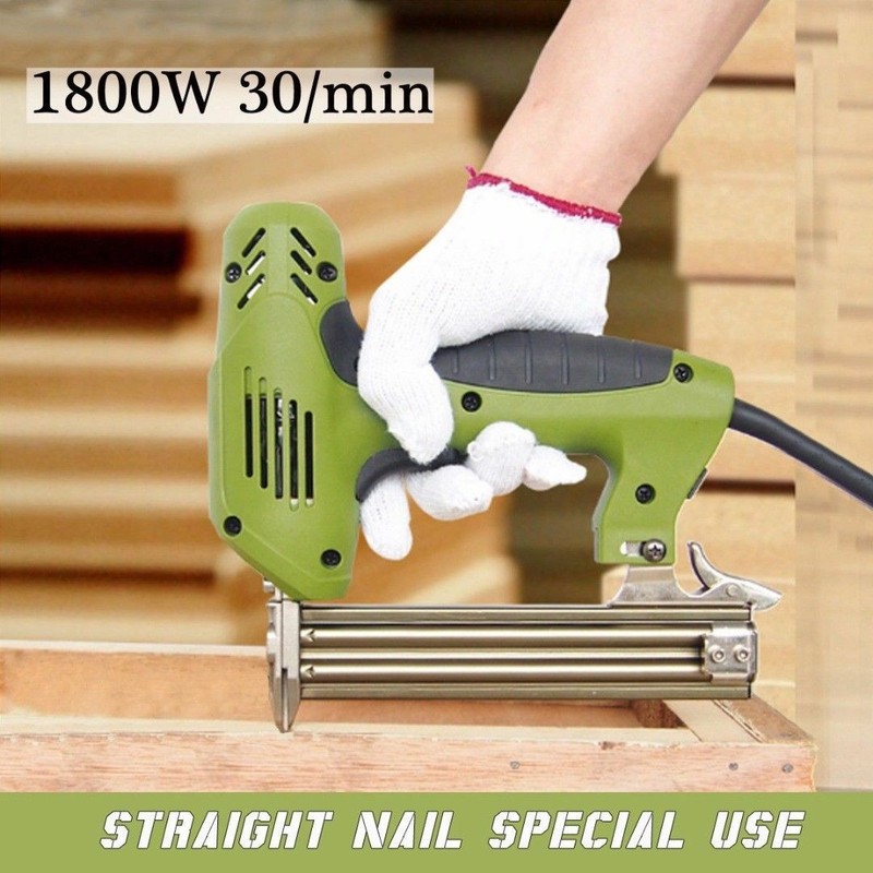 1800W 220V Elektrisch Schwerlast Nagler Elektronagler Nagelpistole Nagelgerät