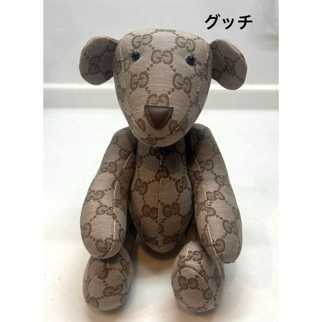 GUCCI - GUCCI グッチ GGキャンバス ファー ぬいぐるみ 人形 テディーベア クマ ホワイト 白 7077722 美品 中古 55996 楽天市場】GUCCI グッチ GGキャンバス ファー ぬいぐるみ 人形