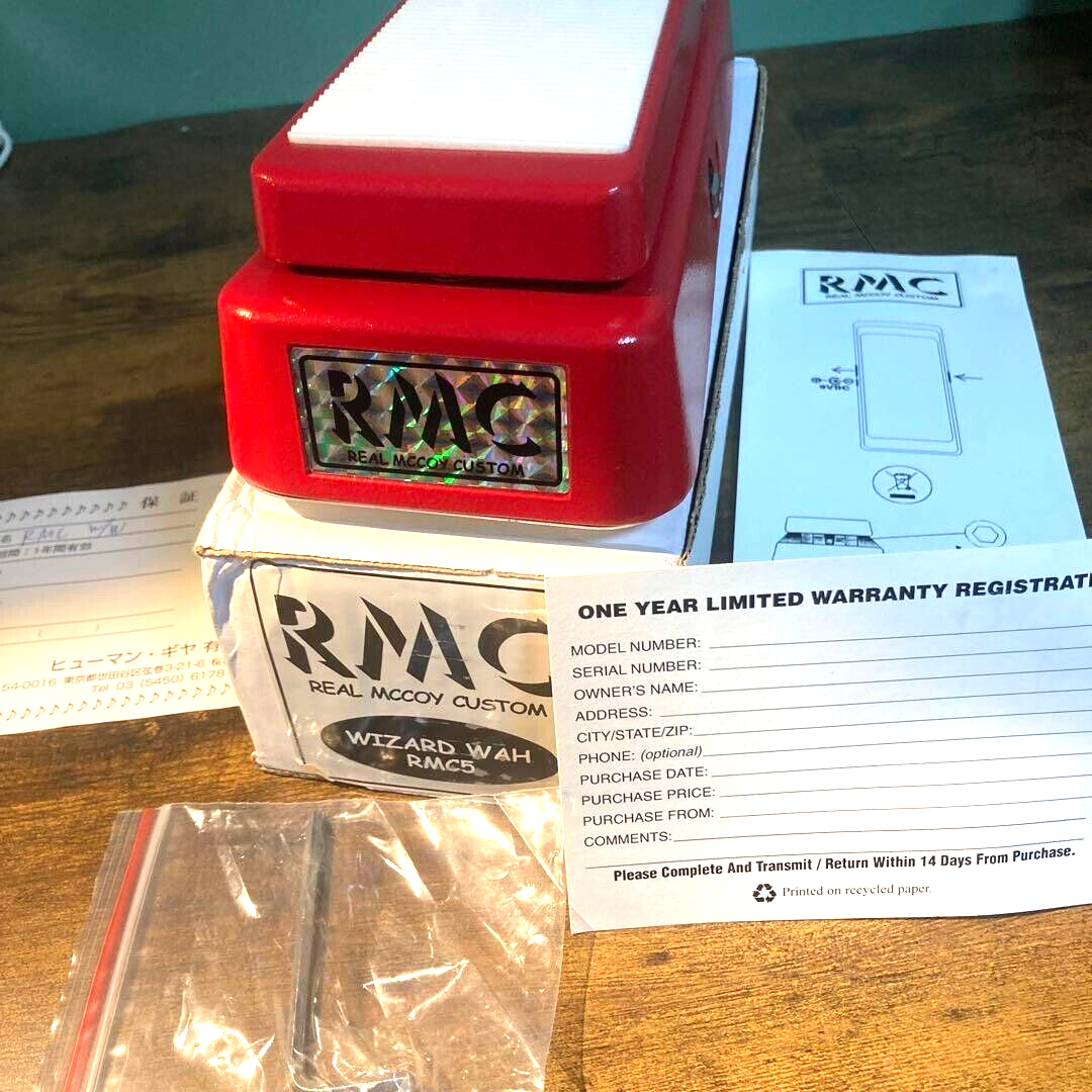 ギター REAL MCCOY CUSTOM Wizard Wah RMC5 Real McCoy Custom – RMC5 Wizard Wah | Maxwell's Pedal Reviews