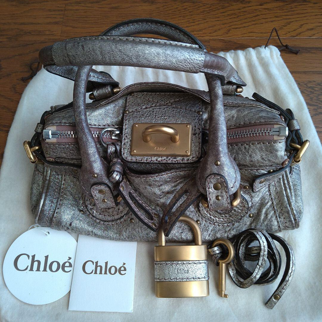Chloe パディントン　MM Chloe パディントン ミディアム レザーハンドバッグ