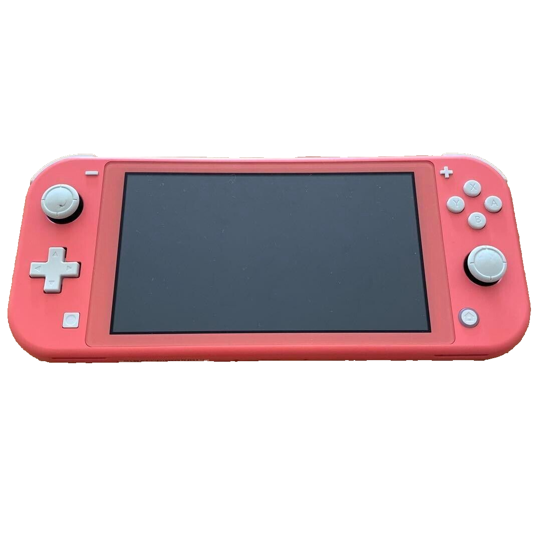 Nintendo Switch Lite Coral Pink Console Only Region Untested